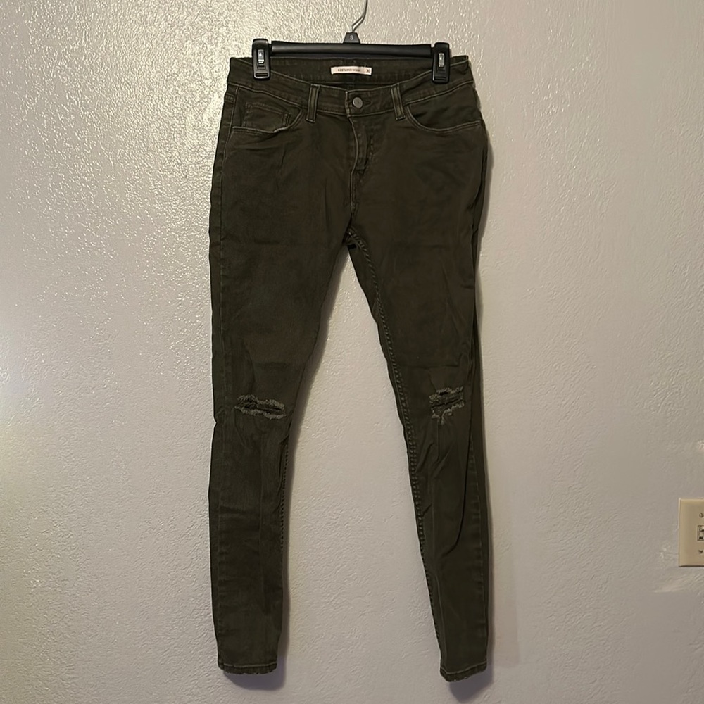 Low Rise Skinny Jeans